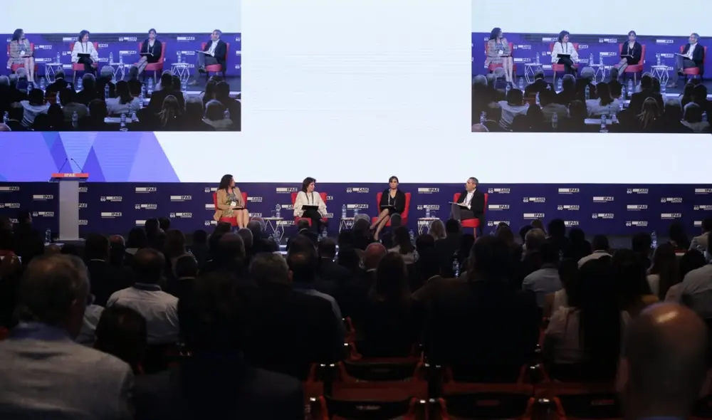 El foro de empresarios volvió a la presencialidad tras dos años de sesiones virtuales. Foto: John Reyes/La República