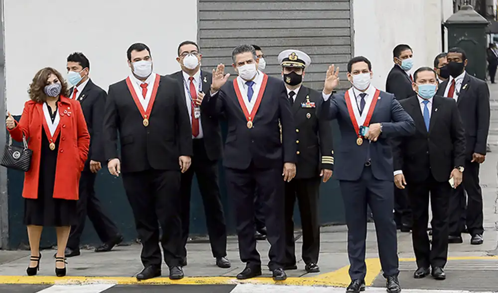 Mesa directiva del congreso. (Foto: Jorge Cerdán)