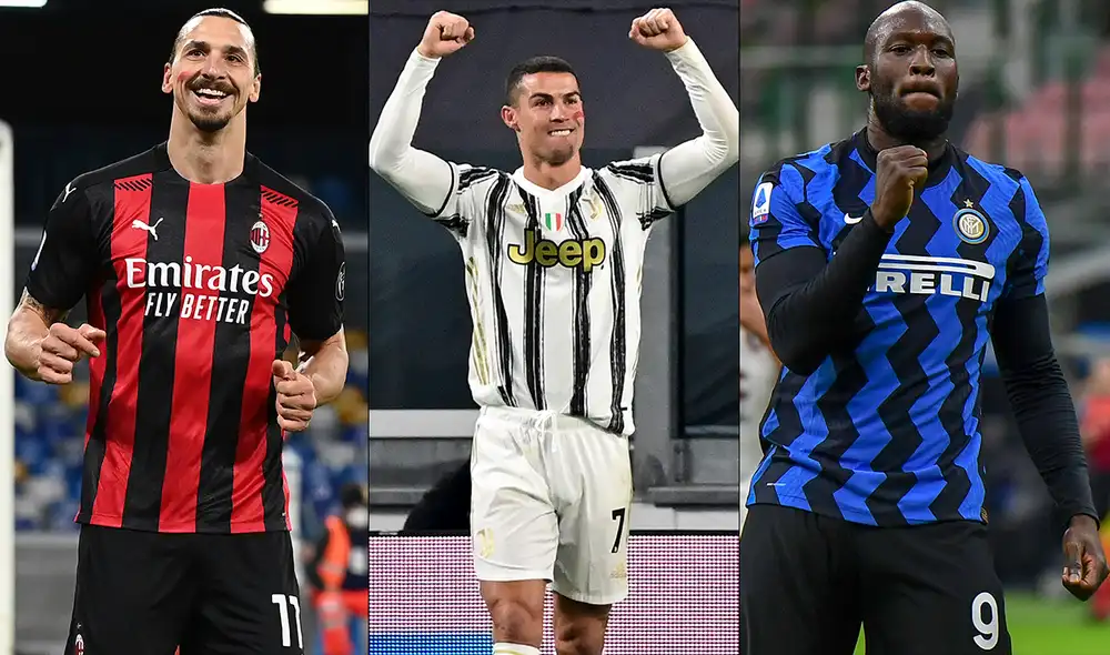 AC Milan es el actual líder de la Serie A, seguido por Inter. Foto: composición/AFP AC Milan es el actual líder de la Serie A, seguido por Inter. Foto: composición/AFP