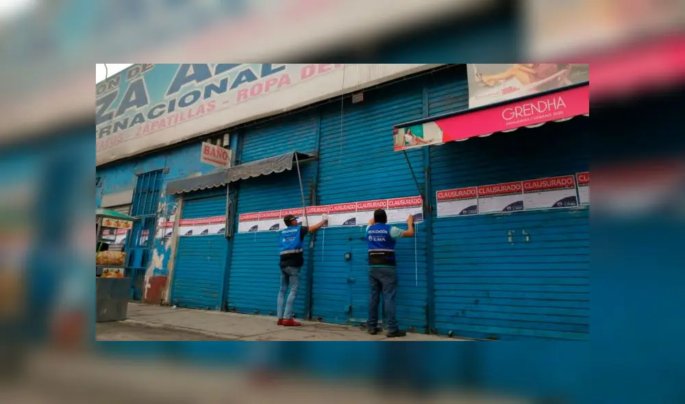 Local permanecerá cerrado hasta que subsanen las observaciones que se le realizaron. (Foto: Municipalidad de Lima)