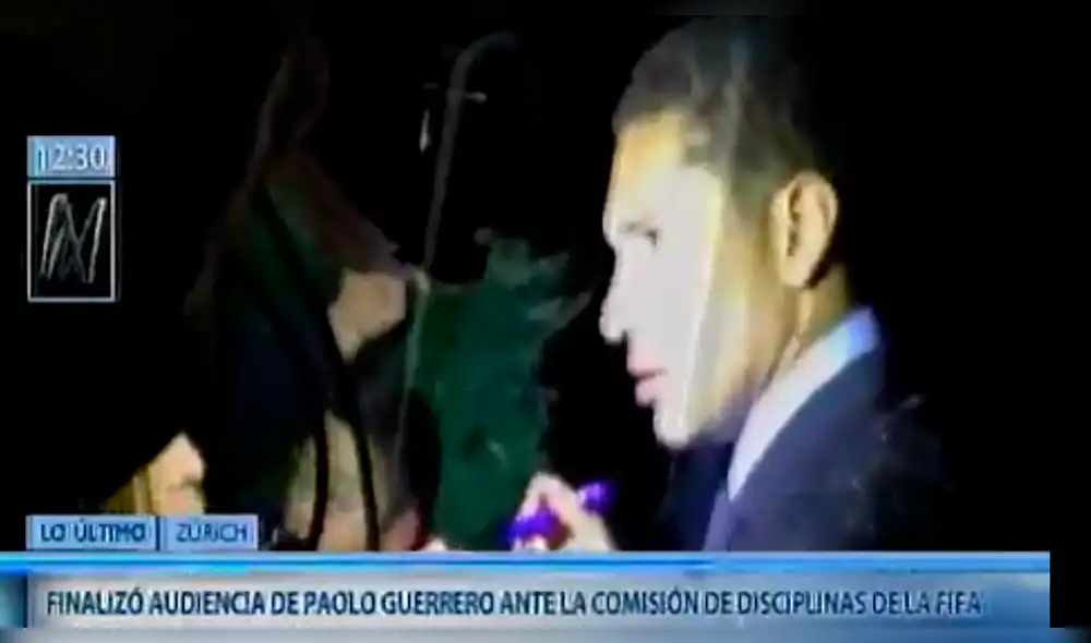 Paolo Guerrero: ¿Qué dijo el capitán de Perú finalizada la audiencia en la FIFA? [VIDEO]