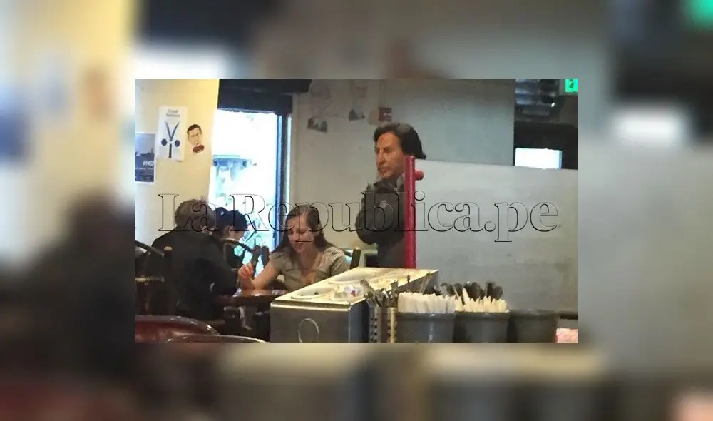 Alejandro Toledo es captado en cafetería de Stanford | FOTOS EXCLUSIVAS