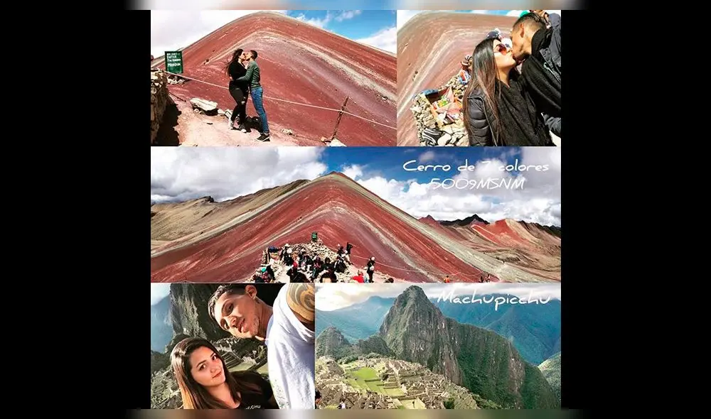 Christofer Gonzales y su esposa Romina Garfe