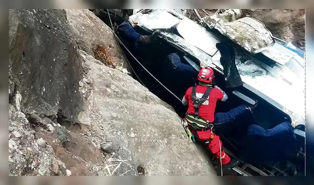 Tragedia en Cusco: 23 murieron en fatal accidente de ómnibus [VIDEO]