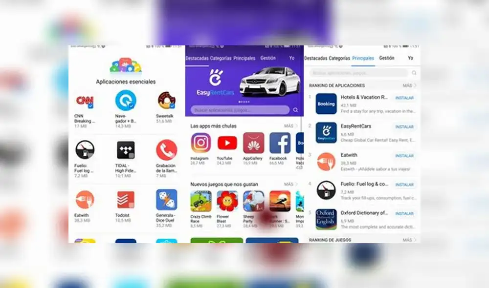 Huawei ya cuenta con su propio 'Google Play' y así puedes descargarlo [VIDEO]