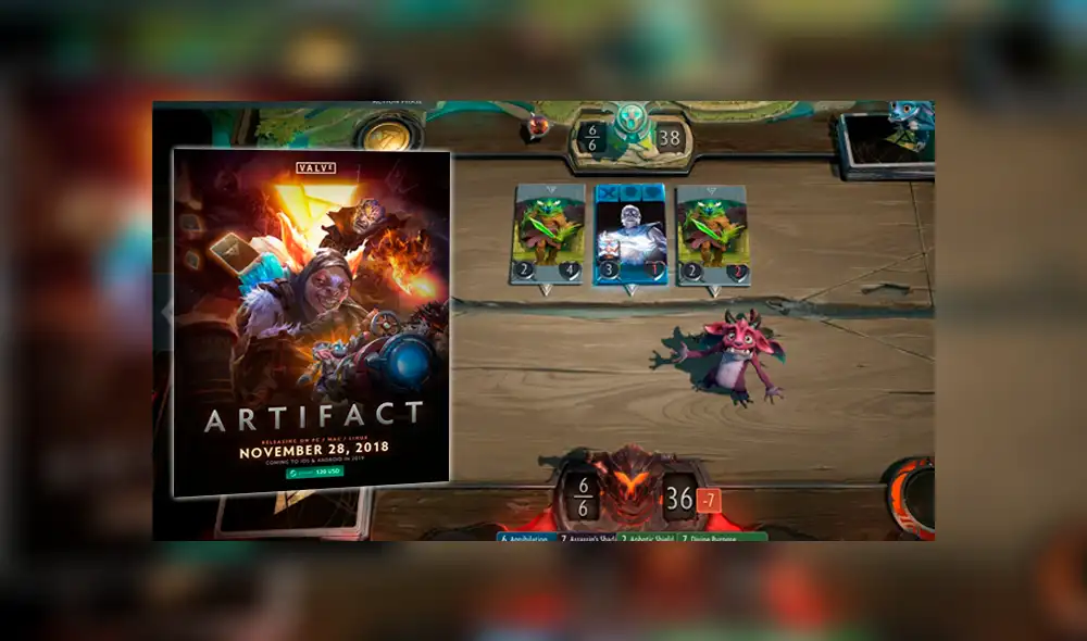 Artifact ya está disponible en Steam: mira las críticas y el precio del nuevo juego basado en Dota 2