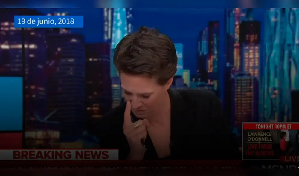 EEUU: periodista llora en vivo al conocer el triste destino de los 'bebés migrantes' [VIDEO]
