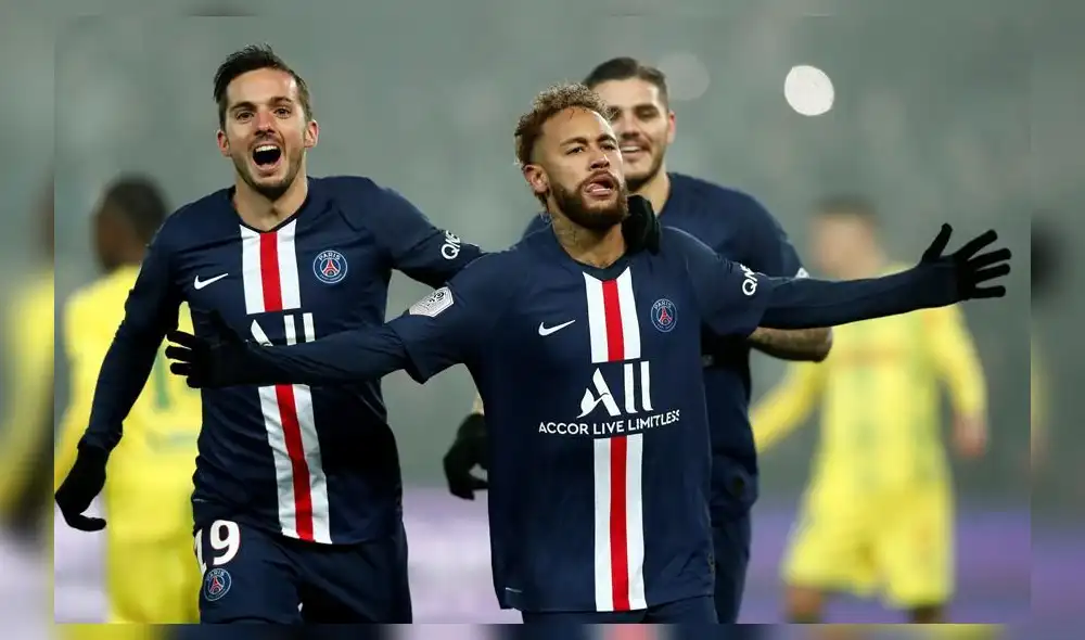 Con el triunfo, PSG llegó a los 36 puntos y le sacó cinco puntos de ventaja al Olympique Marsella. Foto: EFE. Con el triunfo, PSG llegó a los 36 puntos y le sacó cinco puntos de ventaja al Olympique Marsella. Foto: EFE.