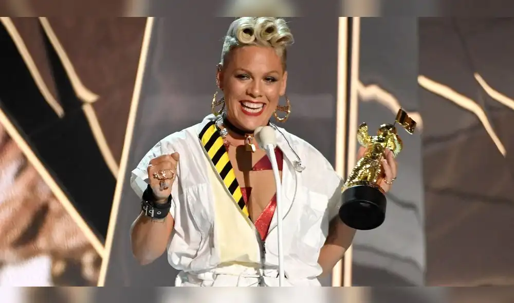 PINK y su poderoso discurso en los MTV