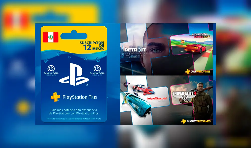 Jugar online y recibir dos juegos gratis cada mes. Mira el nuevo precio reducido de PlayStation Plus en Perú. Jugar online y recibir dos juegos gratis cada mes. Mira el nuevo precio reducido de PlayStation Plus en Perú.