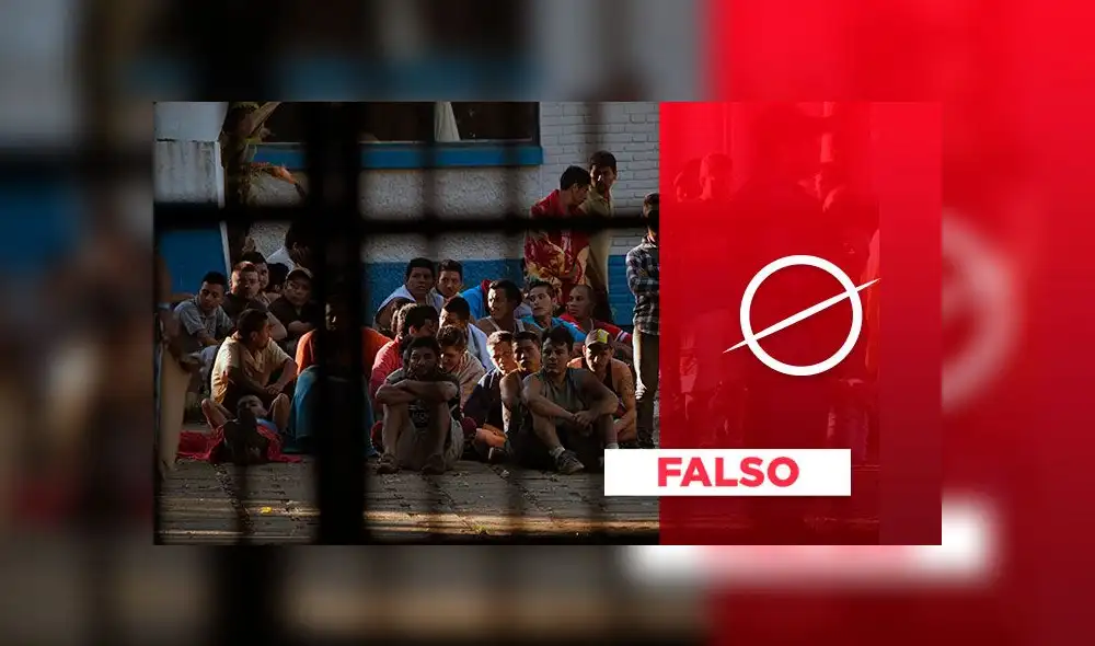 Presos de la cárcel de máxima seguridad de Guatemala (2015). Foto: AFP. Presos de la cárcel de máxima seguridad de Guatemala (2015). Foto: AFP.