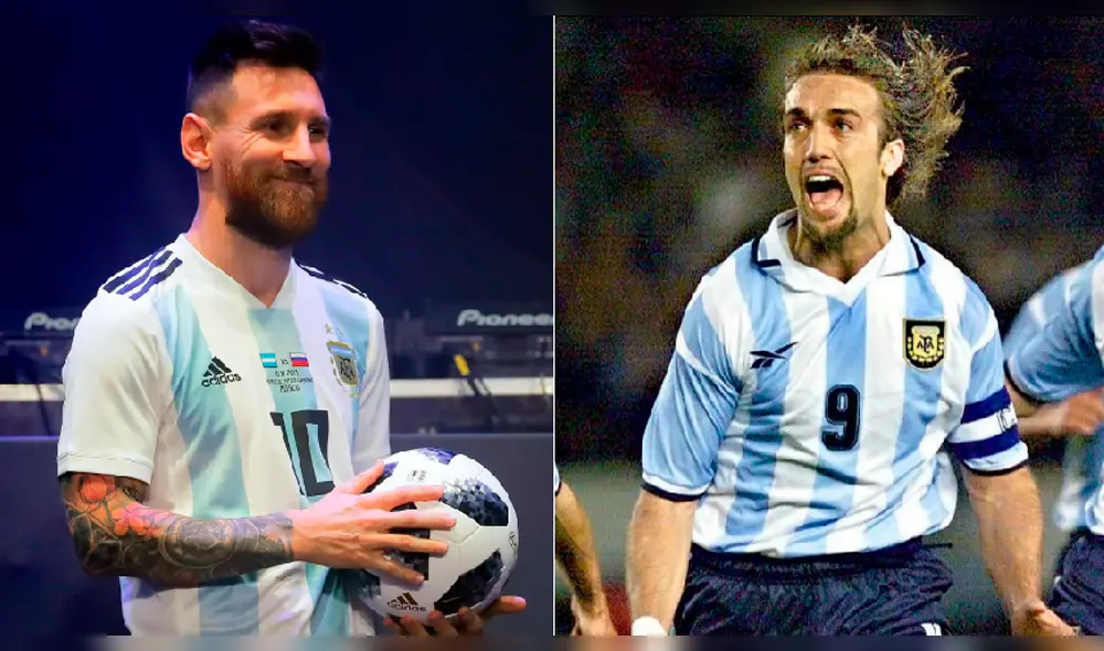 Batistuta y sus tremendas palabras hacia Lionel Messi por batir su récord de goles [VIDEO]