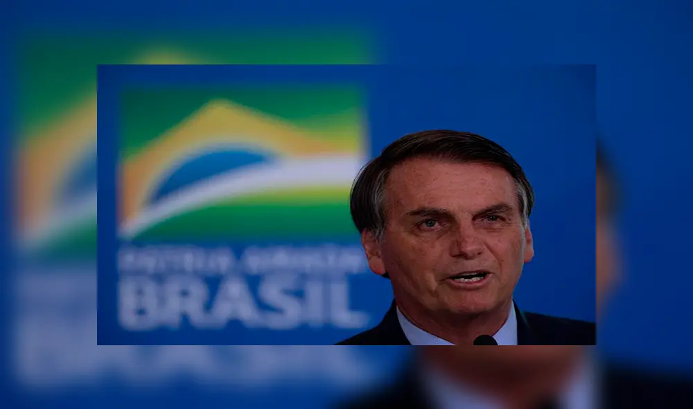 Jair Bolsonaro fue señalado por la Federación Nacional de Periodistas en un informe acusatorio. Foto: EFE
