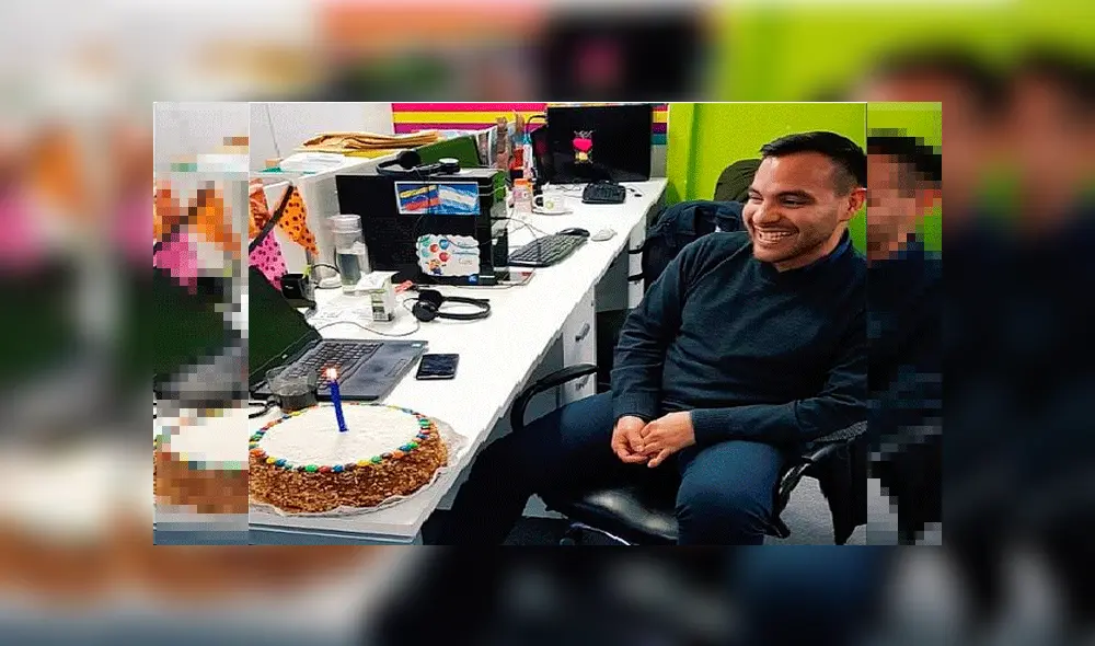Joven extranjero que no festejaba su cumpleaños por estar lejos de sus seres queridos recibe emotiva sorpresa [FOTOS]