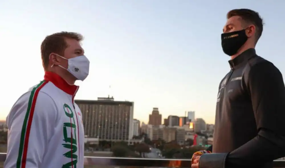 Canelo Álvarez vs Callum Smith pelearán por los títulos AMB y CMB. Foto: Marca