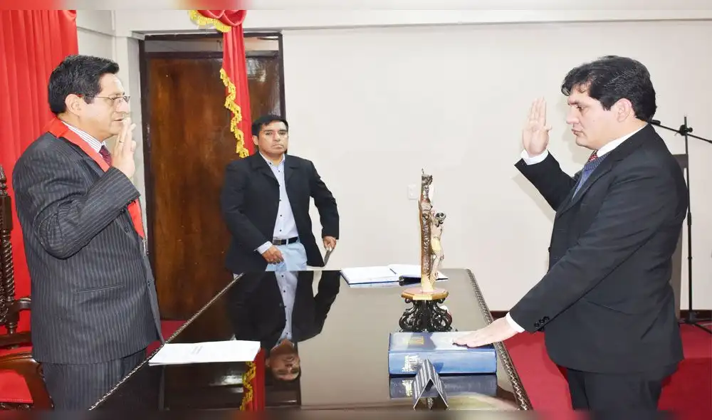 Cajamarca: juramenta nuevo juez superior de la provincia de Chota