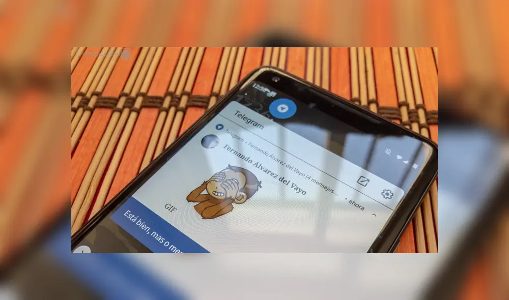 Desliza para ver los detalles sobre esta nueva función de Telegram. Foto: El Androide Libre /  Ivan Peñalba Solís