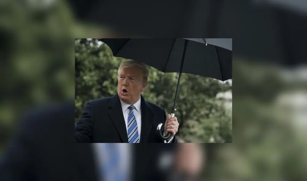 Presidente de EE. UU. señaló que evaluaba confinamiento, pero finalmente lo rechazó. Foto: AFP. Presidente de EE. UU. señaló que evaluaba confinamiento, pero finalmente lo rechazó. Foto: AFP.