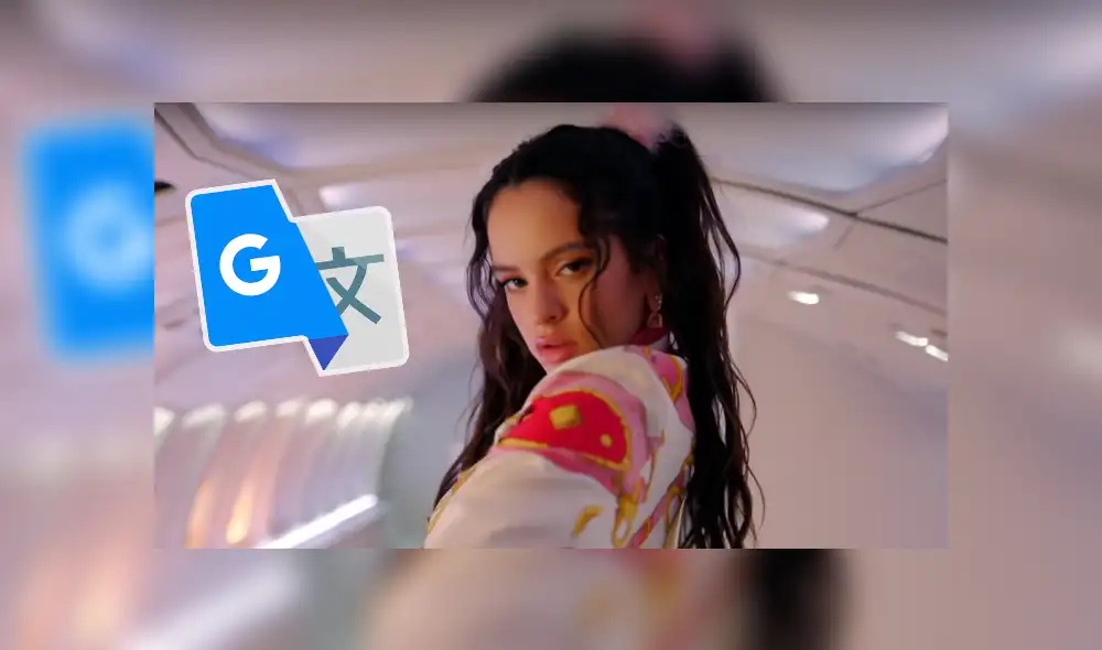 A través de Google Translate, un youtuber escribió la canción 'Con Altura' de la cantante española Rosalía.