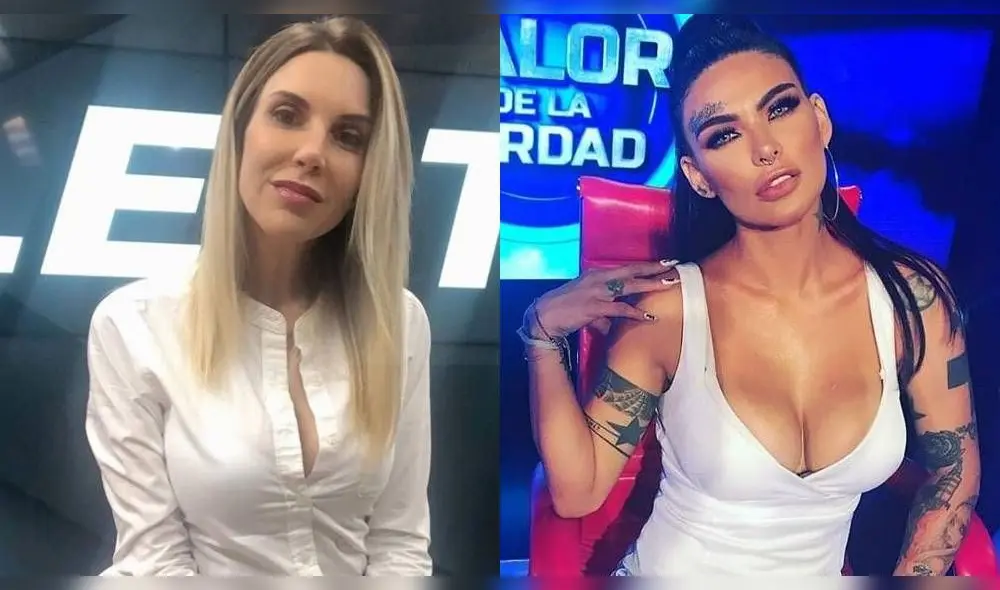 Juliana Oxenford y Angie Jibaja Juliana Oxenford y Angie Jibaja