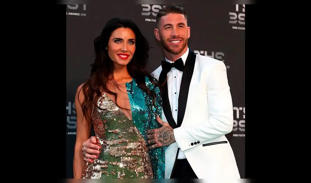 Novia de Sergio Ramos decepciona con extravagante look en los premios The Best 2018 [FOTOS]