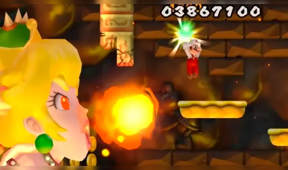 Usuarios crean mod de Bowsette como jefe de New Super Mario Bros Wii [VIDEO]