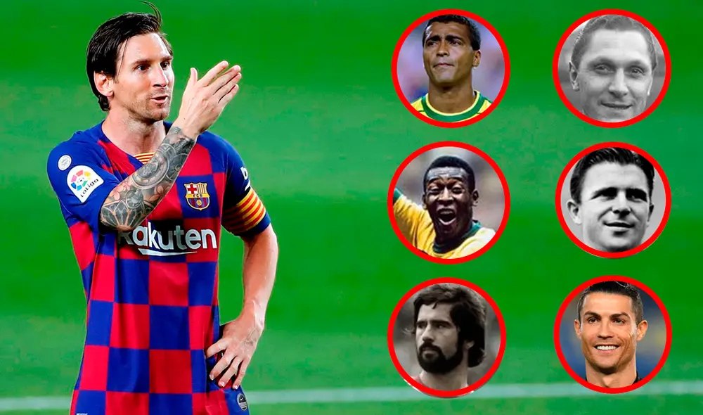 Lionel Messi se unió a leyendas del fútbol que llegaron a las 700 anotaciones. (FOTO: Composición/La República).