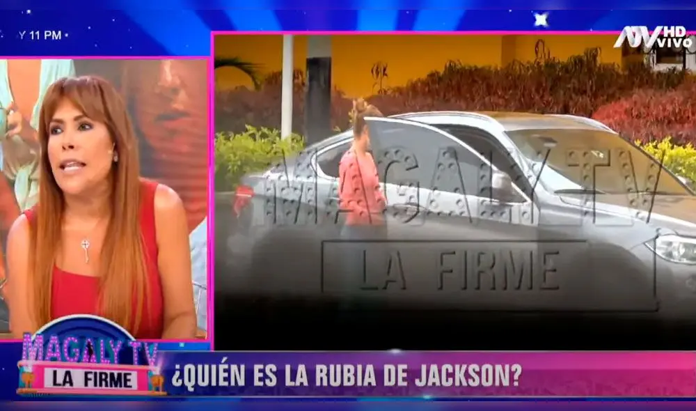 Magaly TV, la firme  Foto: captura