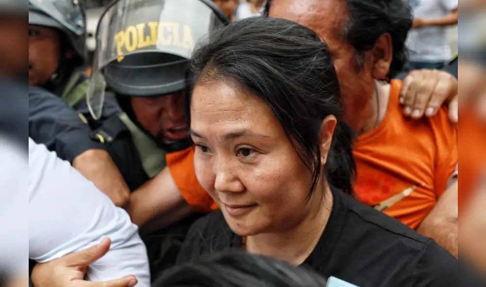 Jueces se apartan de revisar caso de Keiko Fujimori  