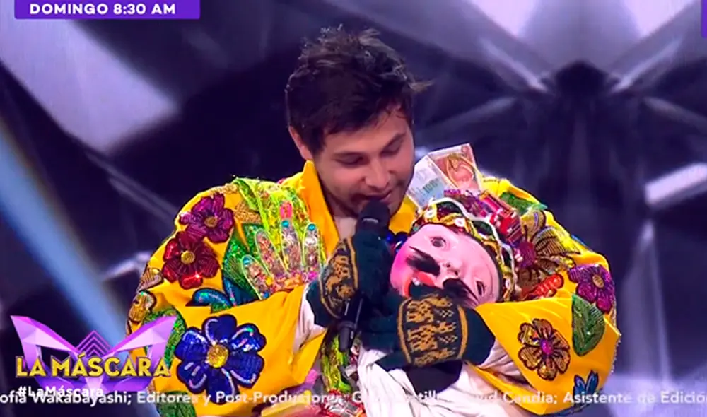 Jonathan Rojas tuvo sentidas palabras para el personaje que había interpretado en "La Máscara". (Foto: Captura Latina)