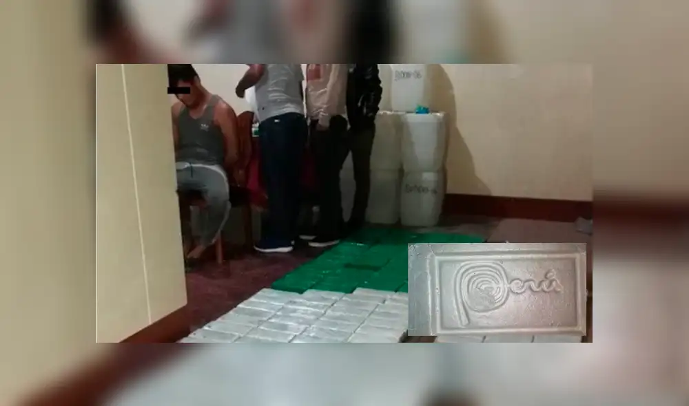 Decomisan 147 kilos de cocaína envueltas en paquetes de Marca Perú en Junín