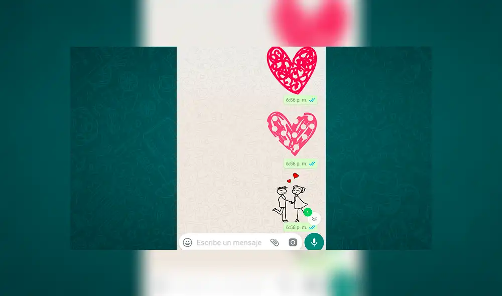 Vía WhatsApp: El servicio ya posee stickers por ‘San Valentín’ y así puedes obtenerlos [FOTOS]