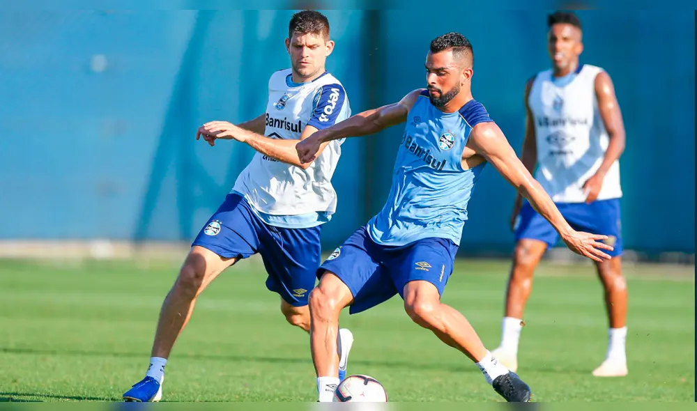 Gremio vs Flamengo por las semifinales de la Copa Libertadores 2019. Foto: Twitter.