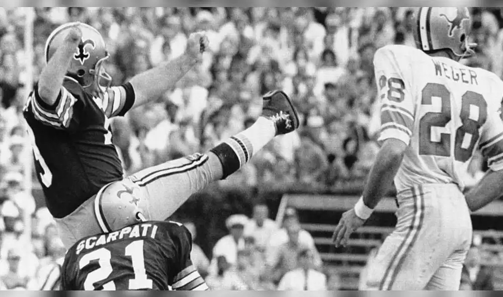 Tom Dempsey nació sin dedos en el pie y mano derecha. (Foto: Internet)