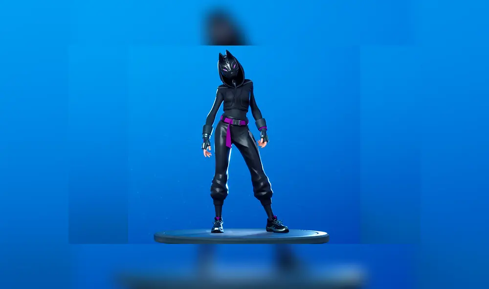 Variante Deriva de la skin Catalizadora de la temporada 10 de Fortnite.