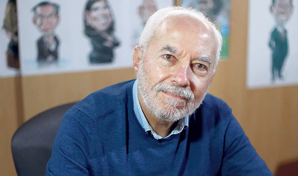 Carlín les hacía caricaturas a sus compañeros y profesores en el colegio, incluso se publicaban en el periódico mural. Foto: difusión Carlín les hacía caricaturas a sus compañeros y profesores en el colegio, incluso se publicaban en el periódico mural. Foto: difusión