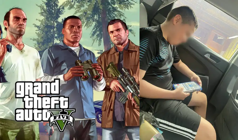 Al final, el niño devolvió el GTA V, pero obtuvo un juego de Crash. Foto: Rockstar / captura de Twitter Al final, el niño devolvió el GTA V, pero obtuvo un juego de Crash. Foto: Rockstar / captura de Twitter