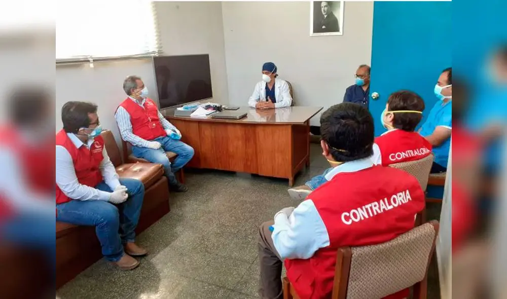 La comisión técnica de la Contraloría se reunió con integrantes de la Oficina de Inteligencia Sanitaria.