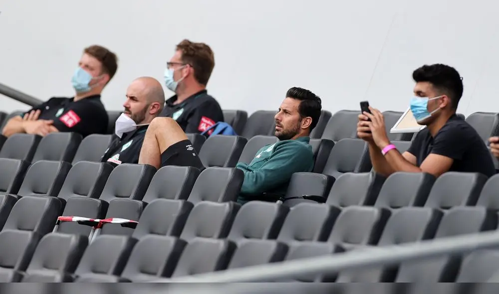 Werder Bremen vs Colonia por la Bundesliga: despedida de Claudio Pizarro. Foto: AFP