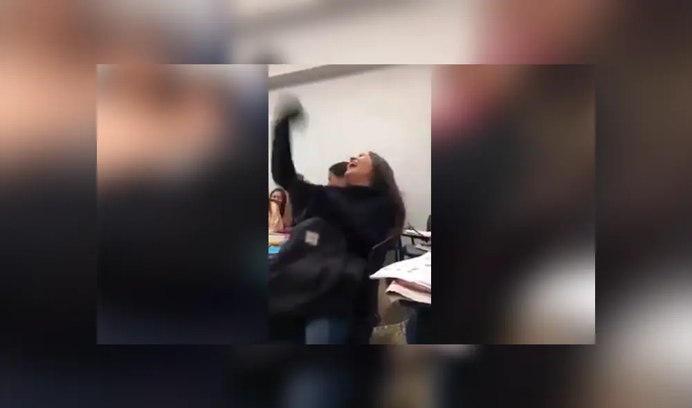 Facebook viral: chica sufre ‘ataque de risa’ en plena clase y su amiga hace algo insólito para calmarla Facebook viral: chica sufre ‘ataque de risa’ en plena clase y su amiga hace algo insólito para calmarla