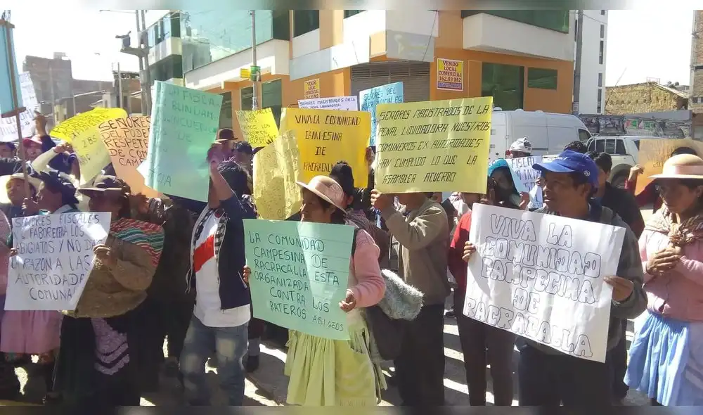 Junín: suspenden audiencia contra pobladores de Racracalla por el presunto delito de secuestro