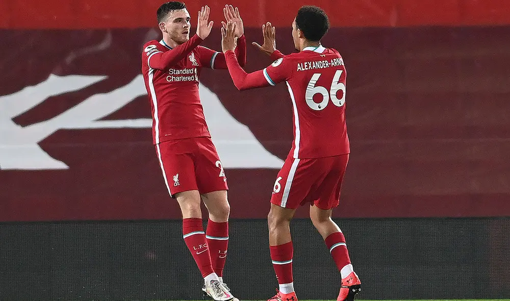 Liverpool derrotó 3-1 al Arsenal por la jornada 3 de la Premier League 2020-21. (FOTO: AFP). Liverpool derrotó 3-1 al Arsenal por la jornada 3 de la Premier League 2020-21. (FOTO: AFP).