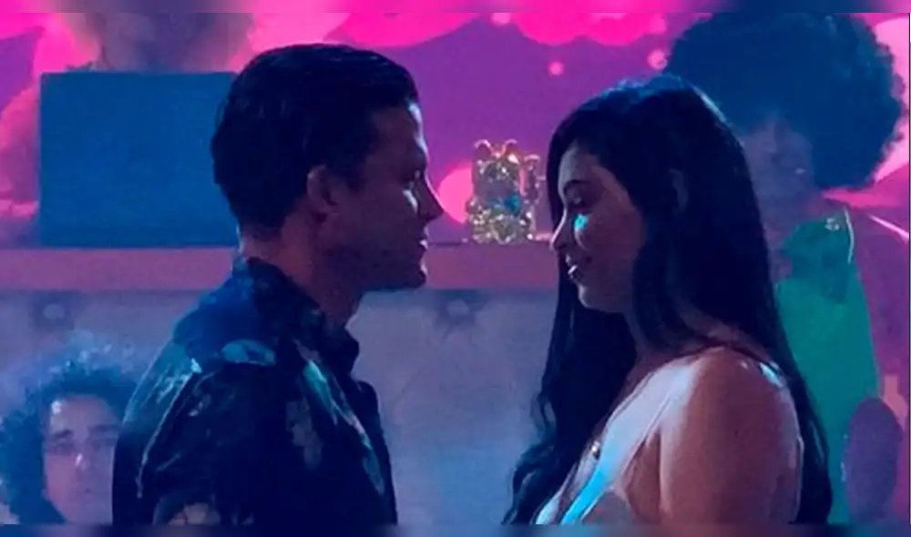 Christian Domínguez y Pamela Franco.