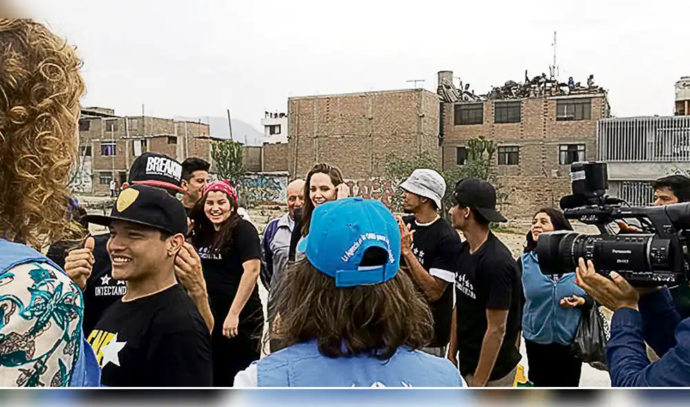 Angelina Jolie, la estrella y activista en Perú