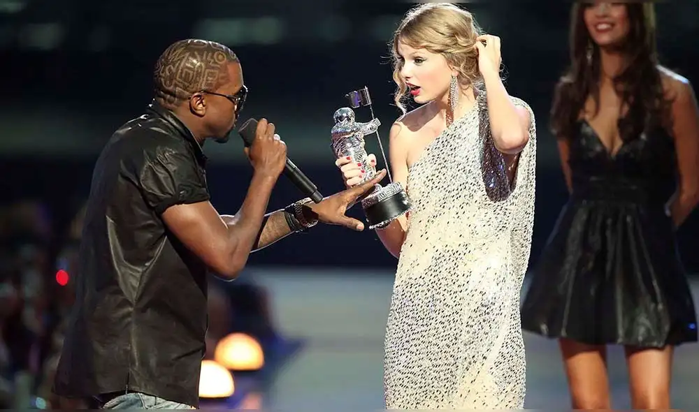 Taylor Swift recuerda amargo momento con Kanye West.