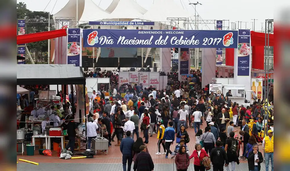 Limeños disfrutaron del Festival del Ceviche en el Parque de la Muralla [FOTOS]
