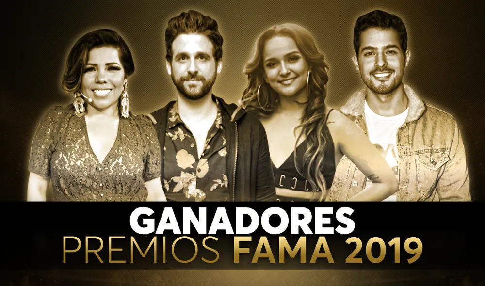 Ganadores de Premios Fama 2019 Ganadores de Premios Fama 2019