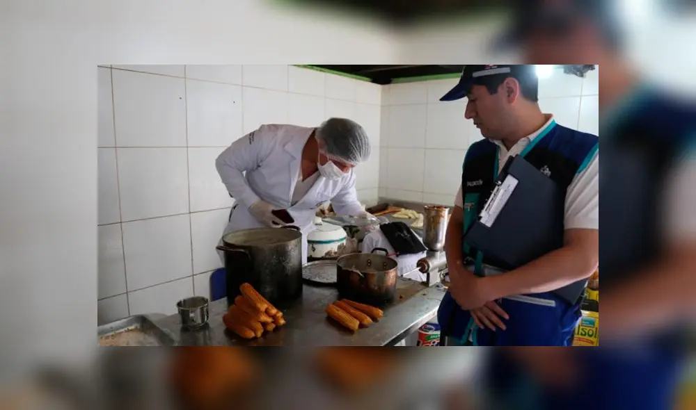 Cierran local donde se preparaban churros en pésimas condiciones de salubridad. Créditos: Difusión.