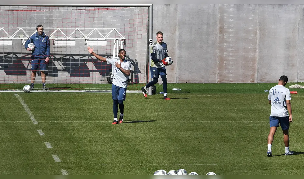 Bayern Múnich vuelve a los entrenamientos en tiempos de coronavirus. Foto: AFP