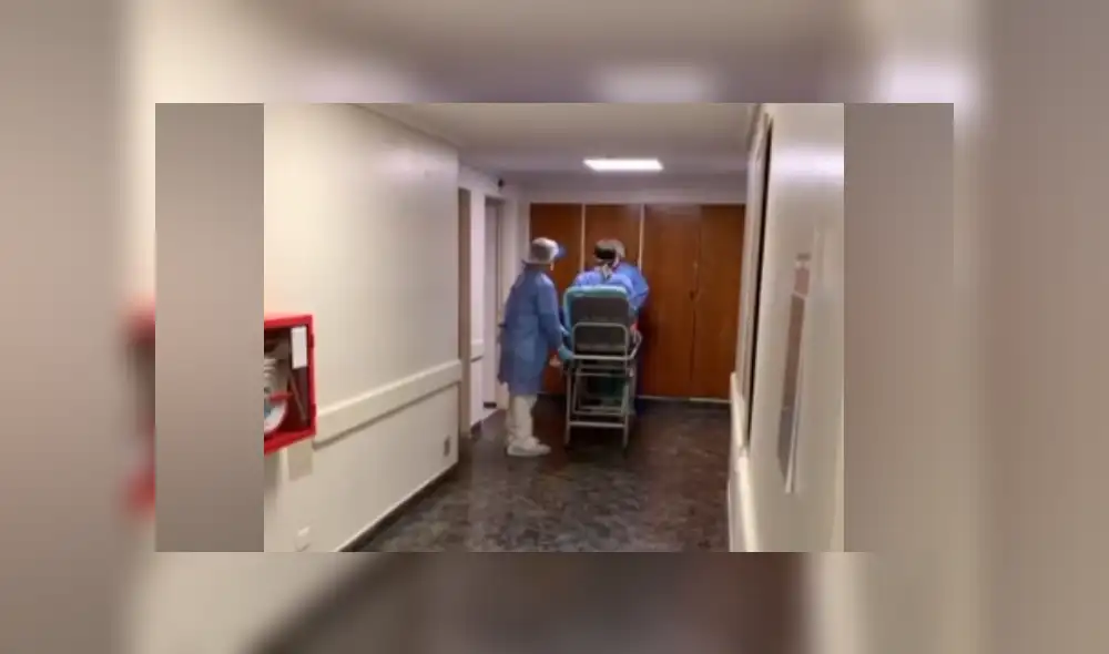 El joven que contagió a su abuelo, se encuentra internado en una clínica de Buenos Aires. (Foto: captura) El joven que contagió a su abuelo, se encuentra internado en una clínica de Buenos Aires. (Foto: captura)